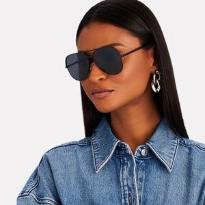 Le Specs Hey BBY Polarized 2202495 Black & Tortoise Aviator Sunglasses